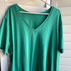 Universal Standard V-Rex Short Sleeve XL 26/28 - Kelly Green